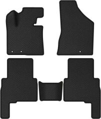 Акція на EVA килимки EVAtech в салон авто для Kia Sorento (XM) (Floor Gas Pedal) 7 seats 2009-2012 2 покоління SUV EU 5 шт Black від Rozetka