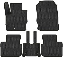 Акція на EVA килимки EVAtech в салон авто для Mitsubishi Colt 3-doors AT 2004-2012 6 покоління Htb EU 7 шт Black від Rozetka