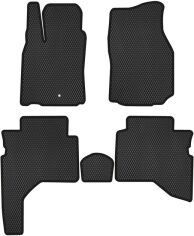 Акція на EVA килимки EVAtech в салон авто для Mitsubishi Montero Sport 1997-2008 1 покоління SUV USA 5 шт Black від Rozetka
