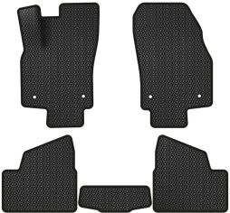 Акція на EVA килимки EVAtech в салон авто для Opel Astra (H) MT 3-doors 2004-2014 3 покоління Htb EU 5 шт Black від Rozetka