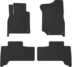 Акція на EVA килимки EVAtech в салон авто для Toyota Land Cruiser (105) 5 seats Restyling 2003-2007 1 покоління SUV EU 4 шт Black від Rozetka
