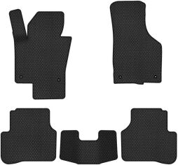 Акція на EVA килимки EVAtech в салон авто для Volkswagen Passat (B6) (without armrest) 2005-2010 6 покоління Combi EU 5 шт Black від Rozetka