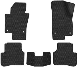 Акція на EVA килимки EVAtech в салон авто для Volkswagen Passat (B6) (without armrest) 2005-2010 6 покоління Combi EU 5 шт Black від Rozetka