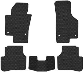 Акція на EVA килимки EVAtech в салон авто для Volkswagen Passat (B6) (without armrest) 2005-2010 6 покоління Combi EU 5 шт Black від Rozetka