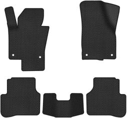 Акція на EVA килимки EVAtech в салон авто для Volkswagen Passat (B6) (without armrest) 2005-2010 6 покоління Combi EU 5 шт Black від Rozetka