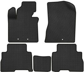 Акція на EVA килимки EVAtech в салон авто для Kia Sorento (XM) 7 seats Restyling 2012-2014 2 покоління SUV Korea 5 шт Black від Rozetka