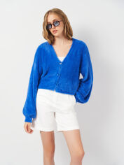 Акція на Кардиган в'язаний жіночий United Colors of Benetton 108VD6910-7P8 M Блакитний від Rozetka