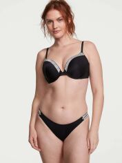 Акція на Нижня частина купальника жіноча Victoria's Secret 878003569 XL Чорна від Rozetka