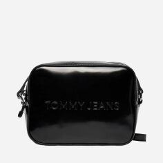 Акція на Сумка крос-боді жіноча маленька Tommy Jeans AW0AW16266-BDS Чорна від Rozetka