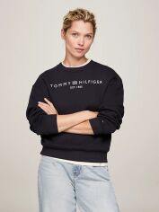 Акція на Світшот жіночий Tommy Hilfiger WW0WW39791-DW5 L Чорний від Rozetka