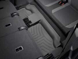 Акція на Автокилимок третій ряд WeatherTech 3D лайнери Volkswagen Tiguan Allspace (2018-2019) Чорний від Rozetka