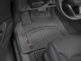 Акція на Комплект автокилимків передніх WeatherTech 3D лайнери Audi Q7 (2016-...) 2 шт Чорний від Rozetka