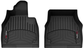 Акція на Килимки автомобільні передні WeatherTech 3D лайнери Mercedes-Benz EQS 2022+ Чорні від Rozetka