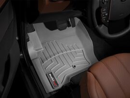 Акція на Комплект автокилимків передніх WeatherTech 3D лайнери Land Rover Range Rover Sport (2008-2012) 2 шт Сірий від Rozetka