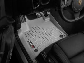 Акція на Комплект автокилимків передніх WeatherTech 3D лайнери Volkswagen Touareg (2011-2018) 2 шт Сірий від Rozetka
