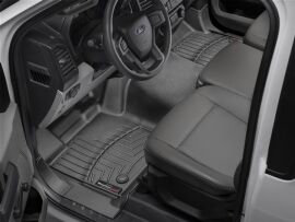Акція на Килимок автомобільний передній суцільний WeatherTech 3D лайнери Ford F-150 2015+ Чорний від Rozetka