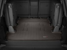 Акція на Килимок автомобільний в багажник WeatherTech 3D лайнери Toyota Land Cruiser 200 2008 - 2021 Какаовий від Rozetka