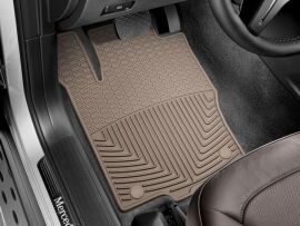Акція на Комплект автокилимків передніх WeatherTech всесезонні Mercedes-Benz GLE-Class (2016-2019) 2 шт. Бежевий від Rozetka