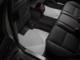 Акція на Комплект автокилимків на другий ряд WeatherTech Всесезонні Mercedes-Benz S-Class (2007-2013) 2 шт Сірий від Rozetka