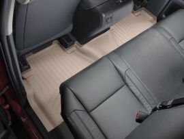 Акція на Автокилимок на другий ряд WeatherTech 3D лайнери Toyota Tundra (2014-2021) Бежевий від Rozetka