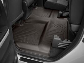 Акція на Автокилимок на другий ряд WeatherTech 3D лайнери Toyota Tundra (2014-2021) Какао від Rozetka