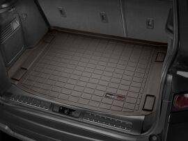 Акція на Автокилимок у багажник WeatherTech 3D лайнери Land Rover Range Rover Evoque (2012-2019) Какао від Rozetka