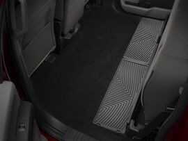 Акція на Автомобільні килимки під сидінням другого ряду WeatherTech Всесезонні Ford F-150 2021+ Чорні (W356) від Rozetka