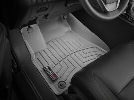 Акція на Килимки автомобільні передні WeatherTech 3D лайнери Toyota Highlander 2014 - 2019 Сірі від Rozetka