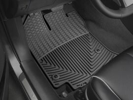 Акція на Комплект автокилимків передніх WeatherTech Всесезонні Toyota Venza (2013-2015) 2 шт Чорний (W291) від Rozetka