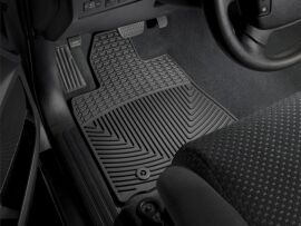 Акція на Комплект автокилимків передніх WeatherTech Всесезонні Toyota Sequoia (2012-2022) 2 шт Чорний (W265) від Rozetka