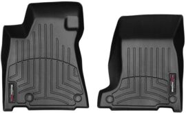 Акція на Килимки автомобільні передні WeatherTech 3D лайнери Maserati Levante 2019+ Чорні від Rozetka