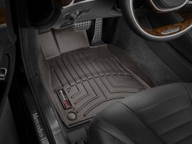 Акція на Комплект автокилимків передніх WeatherTech 3D лайнери Mercedes-Benz S-Class (2014-2020) 2 шт Какао від Rozetka