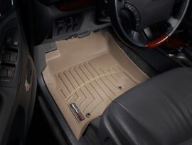 Акція на Килимки автомобільні передні WeatherTech 3D лайнери Lexus GX470 2003 - 2008 Бежеві від Rozetka