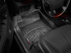Акція на Килимки автомобільні передні WeatherTech 3D лайнери Lexus GX470 2003 - 2008 Чорні від Rozetka