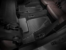 Акція на Килимки автомобільні третій ряд WeatherTech Всесезонні Mercedes-Benz GLS-Class 2016 - 2019 Чорні від Rozetka