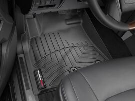 Акція на Коврики автомобільні передні WeatherTech 3D лайнери Lexus LX570 2013 - 2021 Чорні від Rozetka