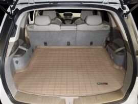Акція на Килимок автомобільний в багажник WeatherTech 3D лайнери Acura MDX 2007 - 2013 Бежевий від Rozetka