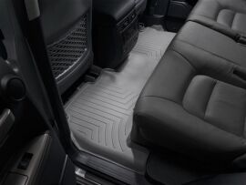Акція на Килимок автомобільний другий ряд WeatherTech 3D лайнери Toyota Land Cruiser 200 2013 - 2021 Сірий від Rozetka