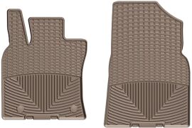 Акція на Комплект автокилимків передніх WeatherTech всесезонні Toyota Camry (2020-...) 2 шт. Бежевий від Rozetka