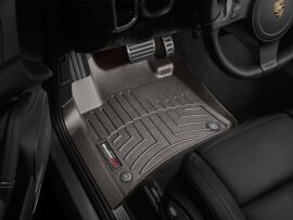 Акція на Комплект автокилимків передніх WeatherTech 3D лайнери Porsche Cayenne (2011-2018) 2 шт. Какао від Rozetka