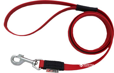Акція на Поводок IQ Pet биотановый с ручкой 5 м 19 мм Красный (iq-106/50/RD) від Rozetka UA