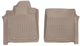 Акція на Комплект автокилимків передніх WeatherTech High Performance Toyota Tundra (2014-2021) 2 шт Бежевий від Rozetka