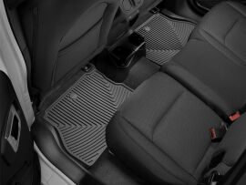 Акція на Комплект автокилимків на другий ряд WeatherTech Всесезонні Jeep Wrangler (2018-...) 2 шт Чорний (W476) від Rozetka