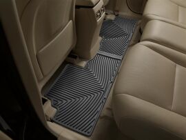 Акція на Комплект автокилимків на другий ряд WeatherTech Всесезонні Lexus RX (2010-2012) 2 шт Чорний від Rozetka