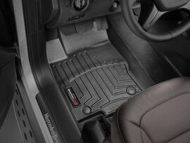 Акція на Комплект автокилимків передніх WeatherTech 3D лайнери Mercedes-Benz GLS-Class (2016-2019) 2 шт Чорний від Rozetka