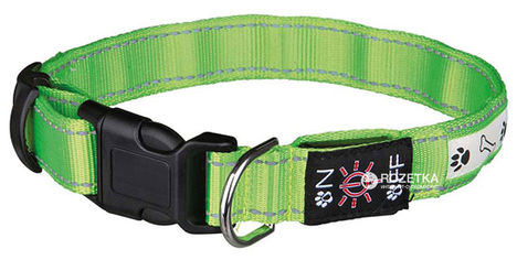Акція на Ошейник Trixie 13076 Illuminous USB светоотражающий M-L 40-50 см 25 мм Зеленый (4011905130767) від Rozetka UA