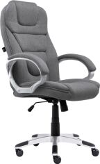 Акція на Крісло GT Racer X-2852 Classic Fabric Dark Gray від Rozetka