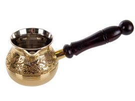 Акція на Турка Elen Dekor латунь 250 мл (874-018) від Rozetka
