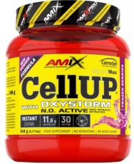 Акція на Предтренировочный комплекс AmixPro CellUP with Oxystorm Powder 348 g / 30 servings / wild berries від Stylus