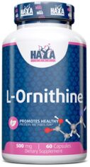 Акція на Haya Labs L-Ornithine 500 мг L-орнитин 60 капсул від Stylus